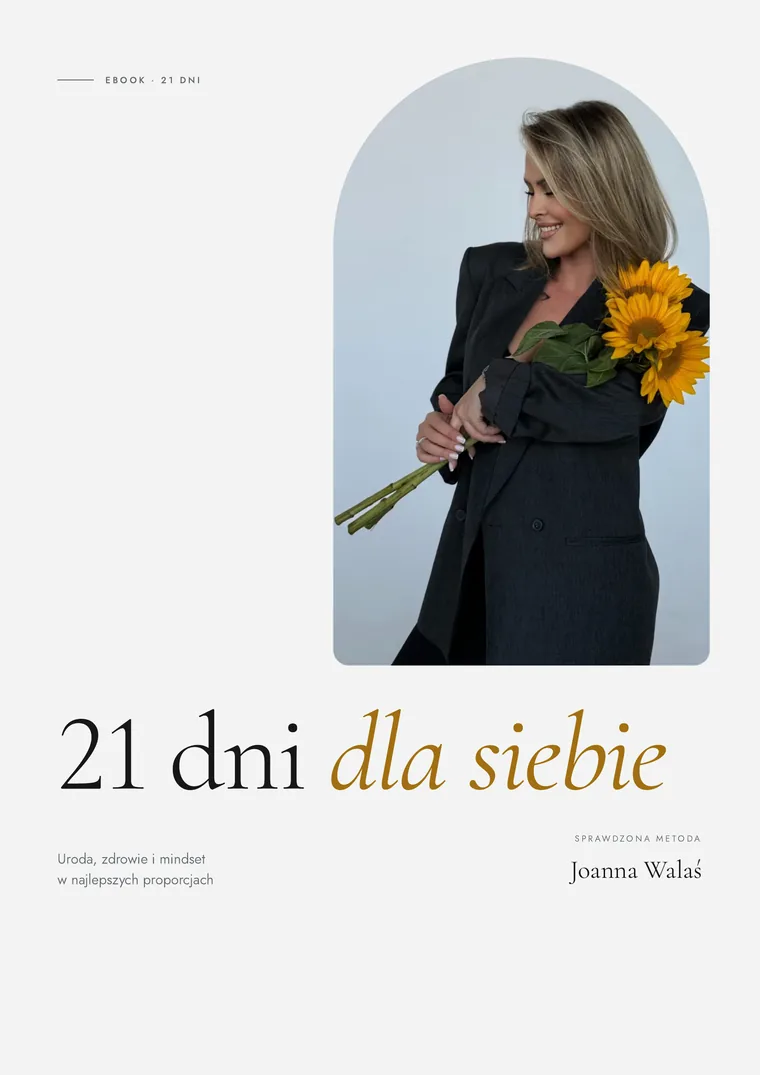 Okładka ebooka 21 dni dla siebie, Joanna Walaś